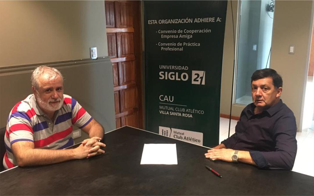 Firma de convenios del CAU