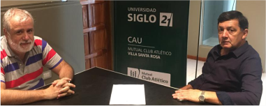 Firma de convenios del CAU