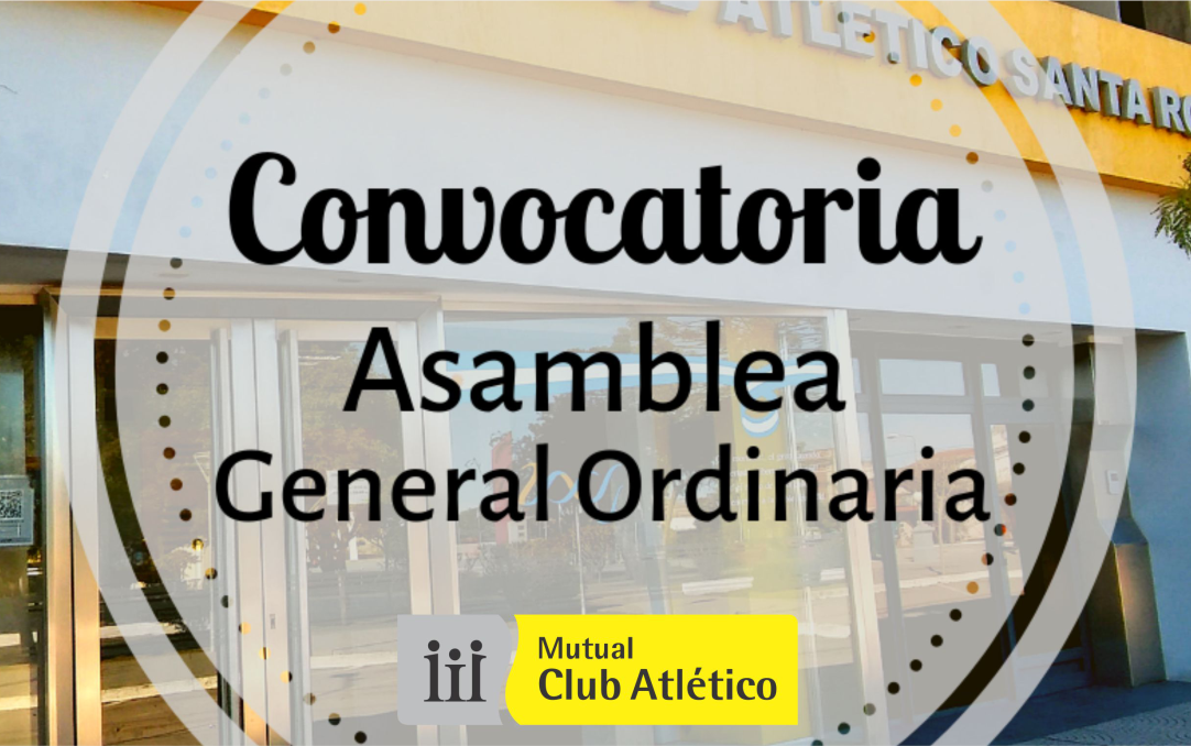Asamblea General Ordinaria - Convocatoria