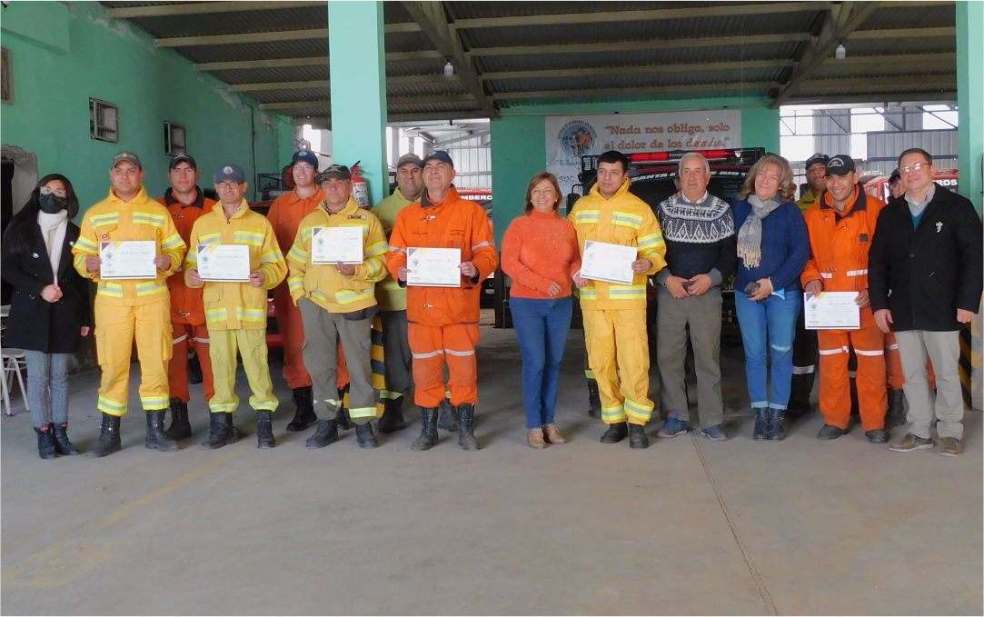 Capacitación a Bomberos