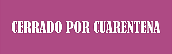 Cerrado por Cuarentena