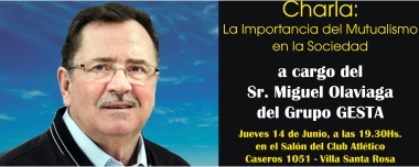 Charla: La Importancia del Mutualismo en la Sociedad