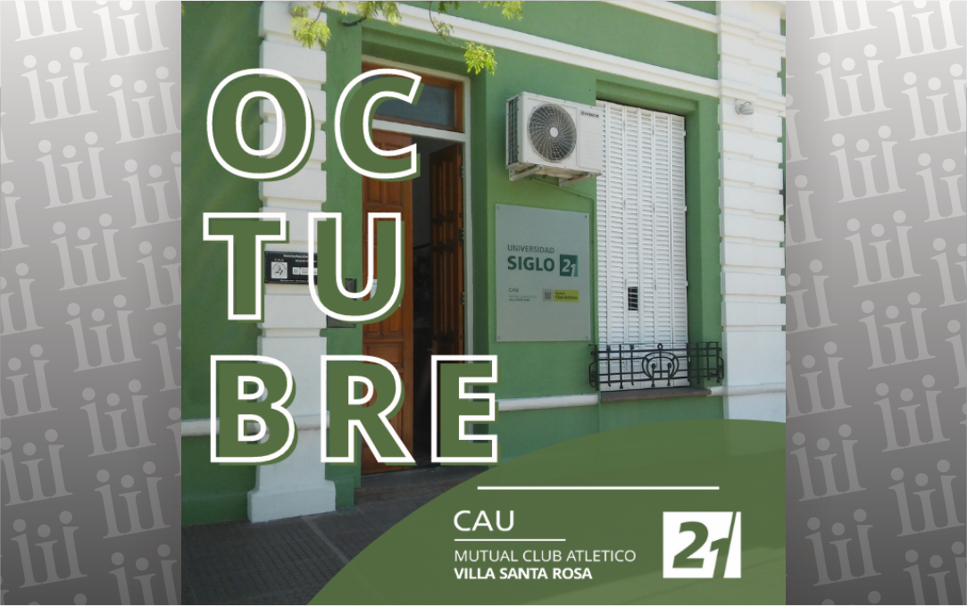 ¡Comenzá en OCTUBRE!