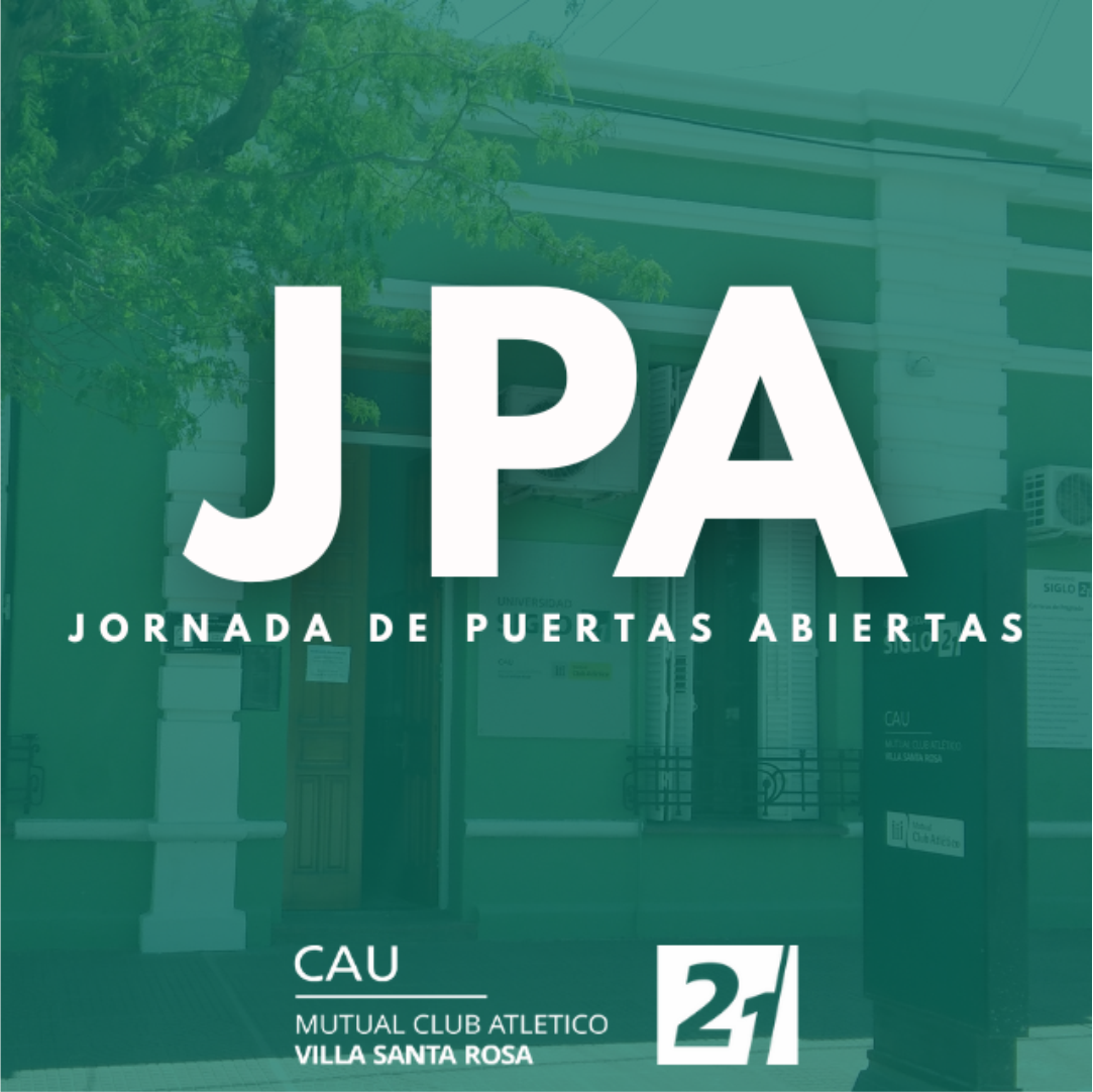 JORNADA DE PUERTAS ABIERTAS