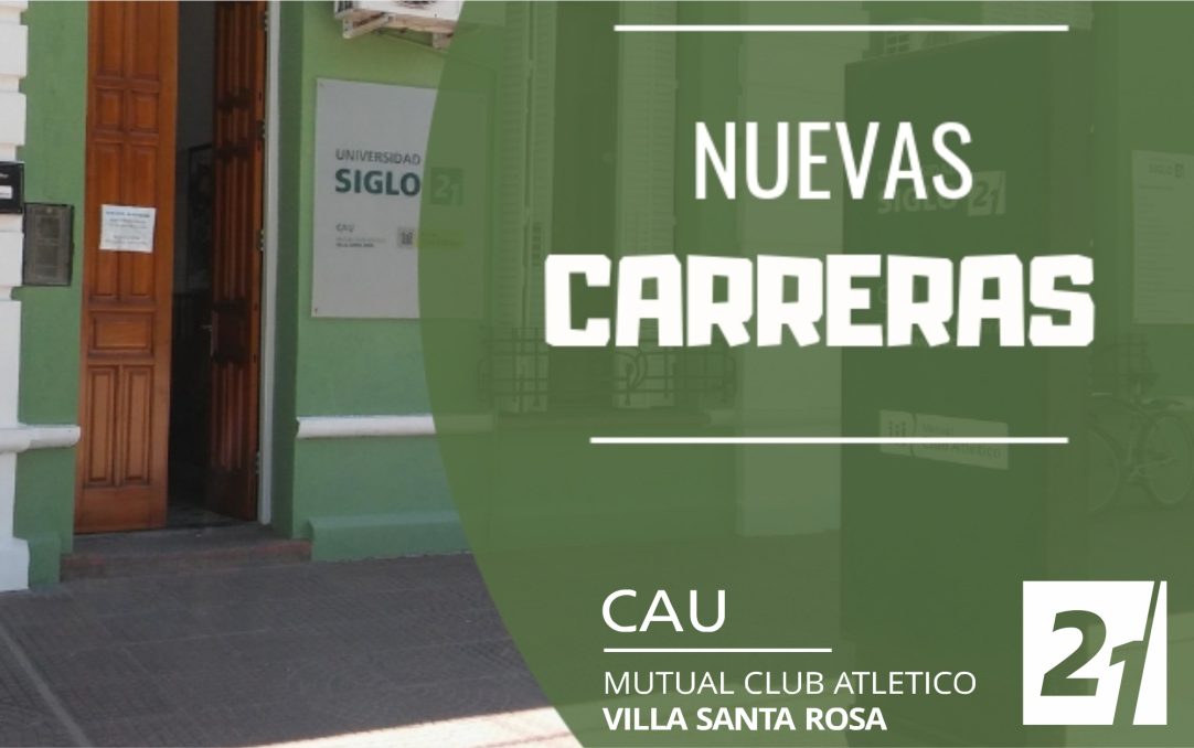 Nuevas Carreras en el CAU