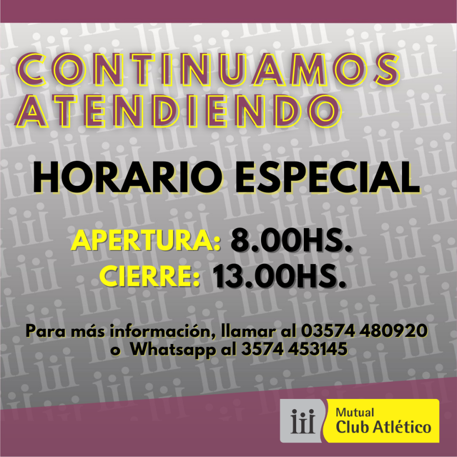 Nuevo Horario