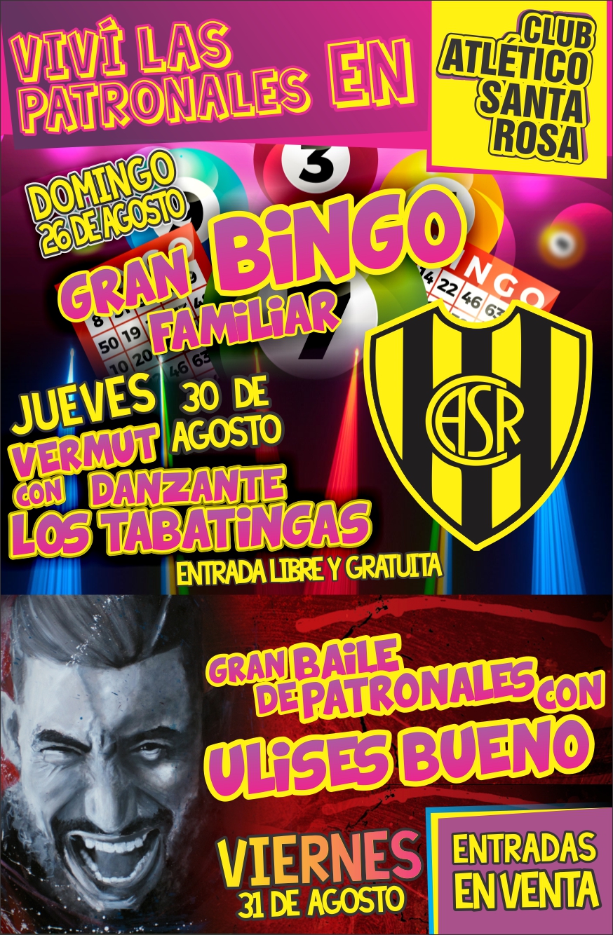Patronales en Club Atlético Santa Rosa
