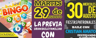 Patronales en Club Atlético