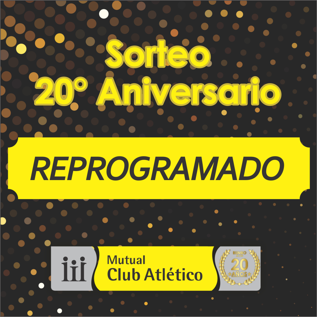 Sorteo 20º Aniversario